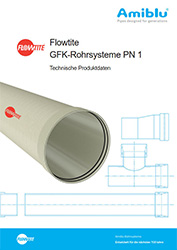 Flowtite GFK-Rohrsysteme PN 1