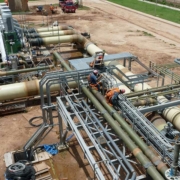 Flowtite GRP pipes thermoelectric power plant Bolivia